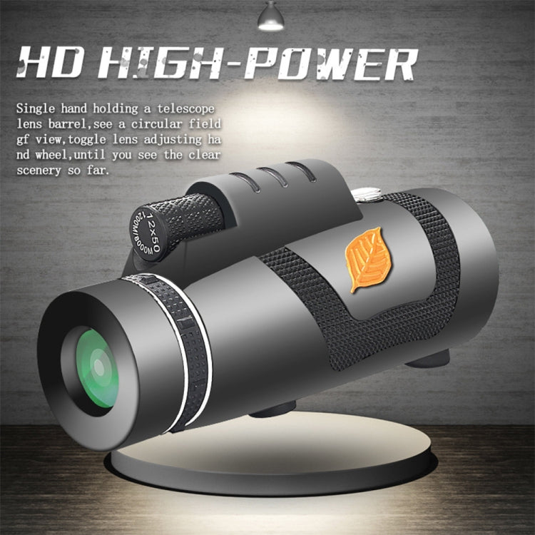 Moge 12x50 Professional HD Monocular Night Vision Telescope - free shipping - PMC TechLife - Order now!