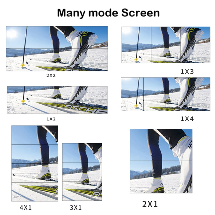 BT14 2X2 HDMI TV Wall Controller Multi-screen Splicing Processor - Splitter by PMC TechLife | Online Shopping South Africa | PMC TechLife