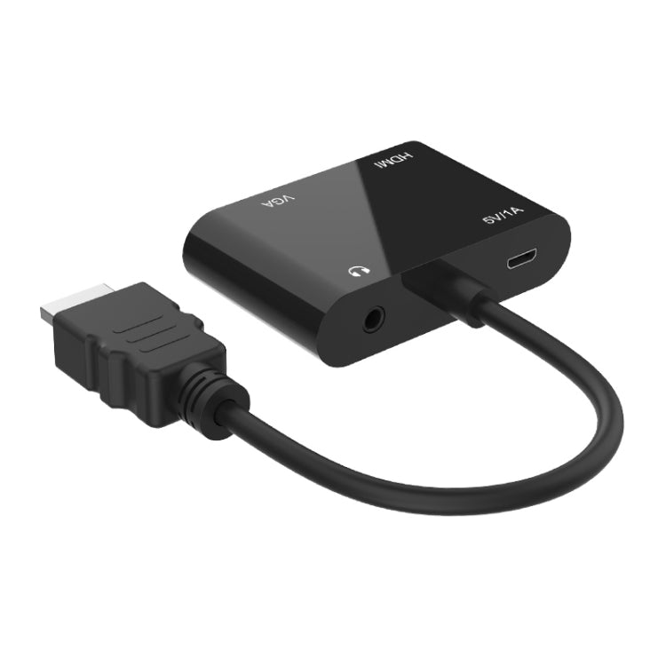 Onten 5165HV HDMI to HDMI + VGA Adapter - Adapter by Onten | Online Shopping South Africa | PMC TechLife | Buy Now Pay Later Mobicred