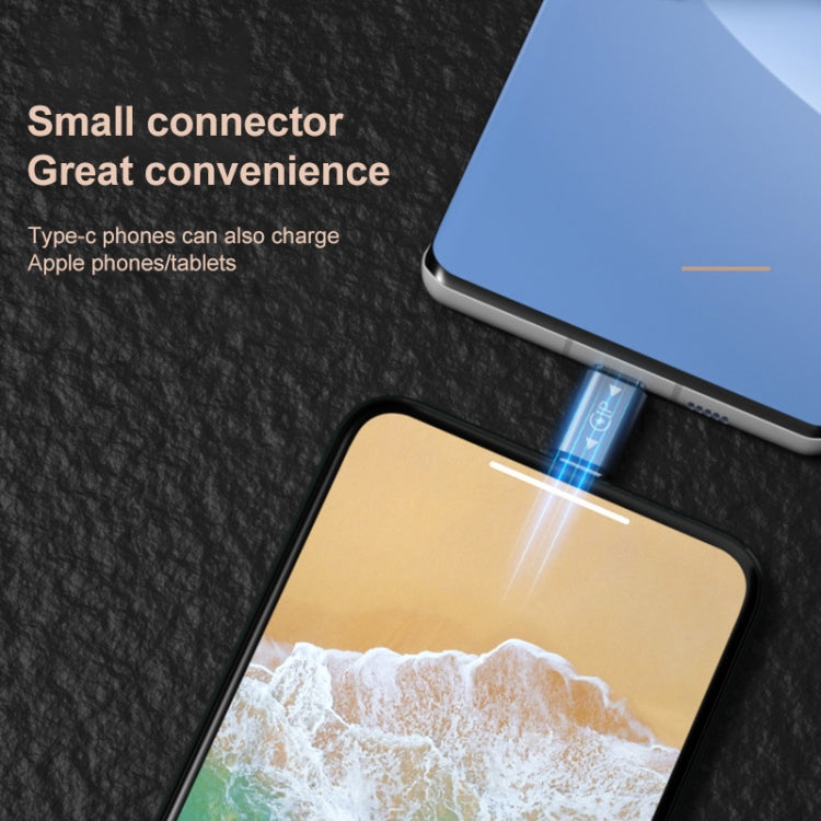 USB-C / Type-C Male to 8 Pin Male Charging + Data Transmission + OTG Adapter - Converter & Adapter by PMC TechLife | Online Shopping South Africa | PMC TechLife
