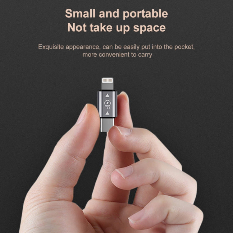 USB-C / Type-C Male to 8 Pin Male Charging + Data Transmission + OTG Adapter - Converter & Adapter by PMC TechLife | Online Shopping South Africa | PMC TechLife