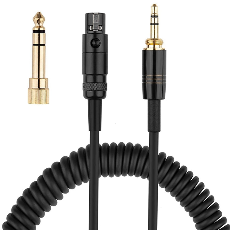 ZS0225 Headphone Audio Cable for AKG Q701 / Pioneer HDJ-2000 (Black) - Headset Accessories by PMC TechLife | Online Shopping South Africa | PMC TechLife