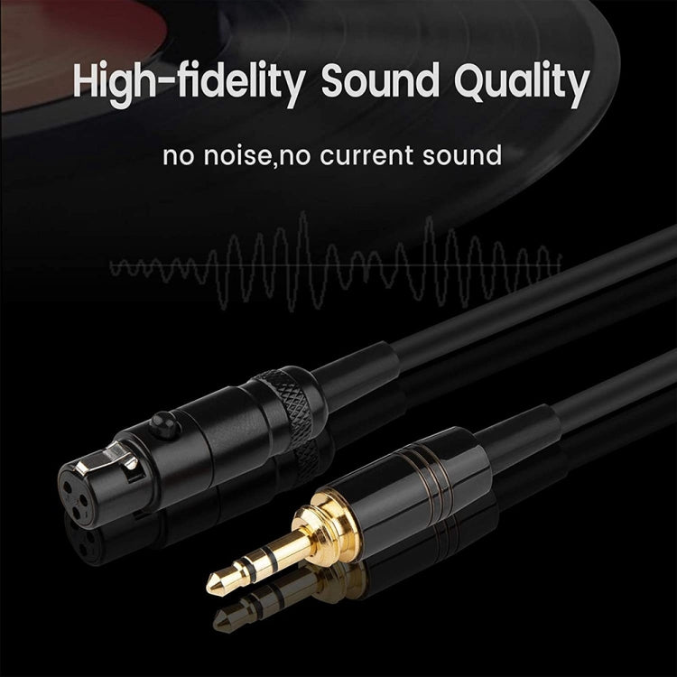 ZS0225 Headphone Audio Cable for AKG Q701 / Pioneer HDJ-2000 (Black) - Headset Accessories by PMC TechLife | Online Shopping South Africa | PMC TechLife