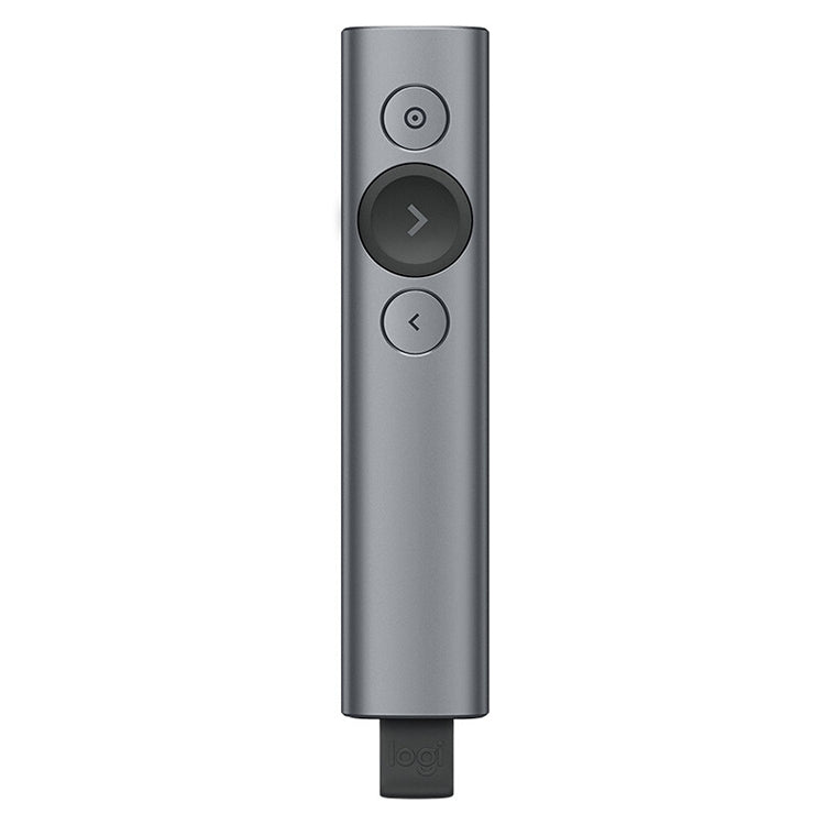 Logitech Spotlight 2.4Ghz USB Wireless Presenter PPT Remote Control Flip Pen (Grey) -  by Logitech | Online Shopping South Africa | PMC Jewellery | Buy Now Pay Later Mobicred