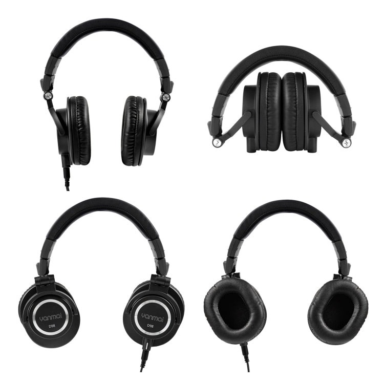 Yanmai D98 Professional Recording Monitor Headphone (Black) - free shipping - PMC TechLife - Order now!