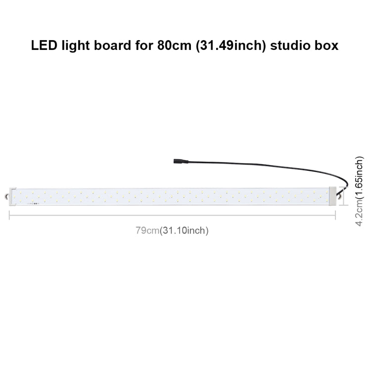 PULUZ 40W 4250LM 78 LEDs SMD 5730 5500K Aluminum Base Light Panel for 80cm Studio Tent -  by PULUZ | Online Shopping South Africa | PMC Jewellery