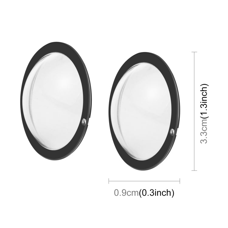 PULUZ Lens Guard PC Protective Cover for Insta360 One X2(Black) - Len Accessories by PULUZ | Online Shopping South Africa | PMC TechLife