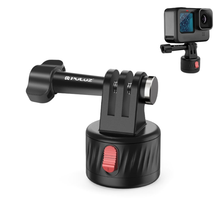 PULUZ Action Camera 1/4 inch Magnetic Base Adapter (Black) - Connection Mount by PULUZ | Online Shopping South Africa | PMC Jewellery