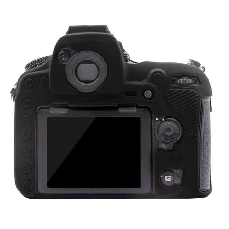 PULUZ Soft Silicone Protective Case for Nikon D850(Black) - Protective Case by PULUZ | Online Shopping South Africa | PMC TechLife | Buy Now Pay Later Mobicred