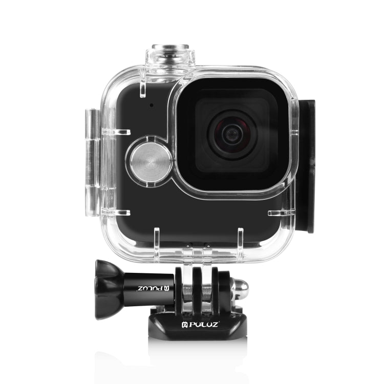 For GoPro Hero11 Black Mini PULUZ 40m Waterproof Housing Protective Case with Buckle Basic Mount & Screw (Transparent) - Waterproof Cases by PULUZ | Online Shopping South Africa | PMC Jewellery | Buy Now Pay Later Mobicred