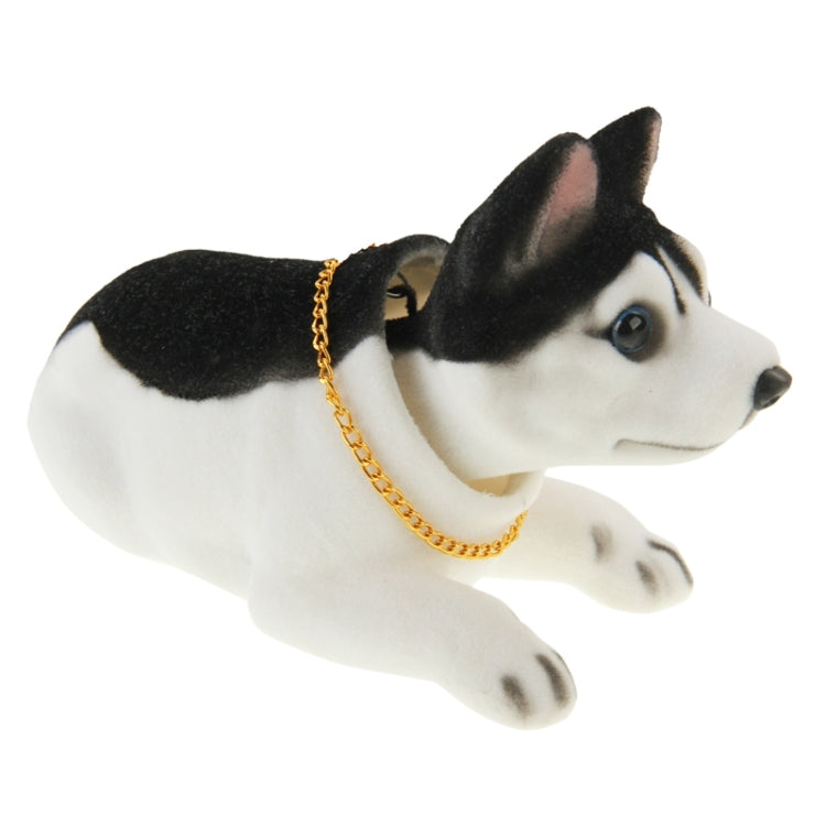 Lovely Husky Nodding Dog for Car Decoration - Ornaments by PMC Jewellery | Online Shopping South Africa | PMC Jewellery