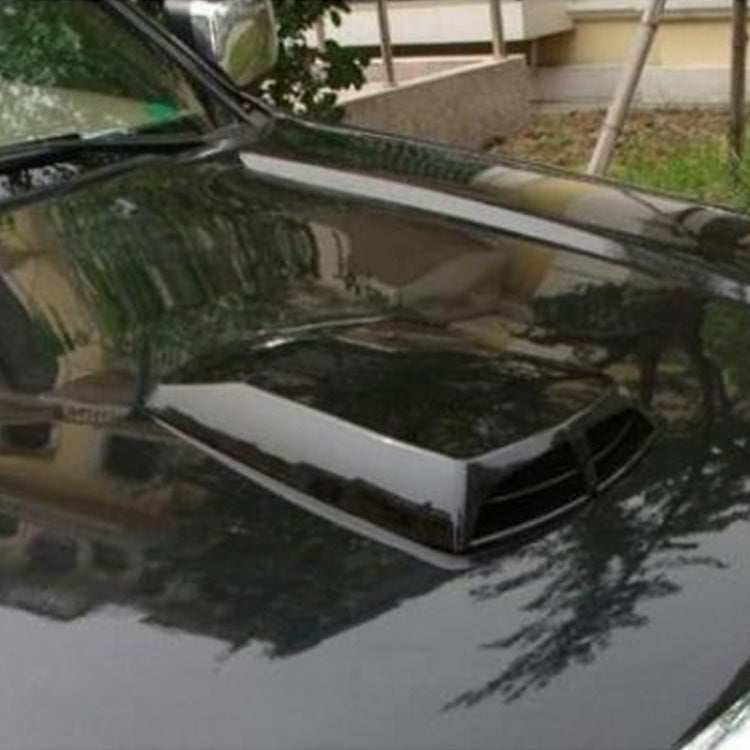 Car Turbo Style Air Intake Bonnet Scoop for Car Decoration(Black) - free shipping - PMC TechLife - Order now!