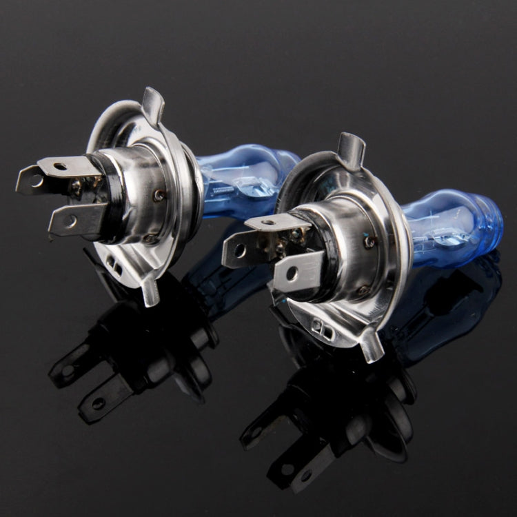HOD H4 Halogen Bulb, Super White Car Headlight Bulb, 12 V, 90 /100W, 6000K 2400 LM (Pair) - Halogen Lights by PMC TechLife | Online Shopping South Africa | PMC TechLife | Buy Now Pay Later Mobicred