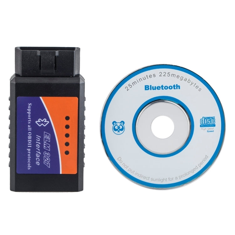 ELM327 Bluetooth OBDII Car Diagnostics Tool, Support All OBDII Protocols(Black) - Code Readers & Scan Tools by PMC Jewellery | Online Shopping South Africa | PMC Jewellery | Buy Now Pay Later Mobicred