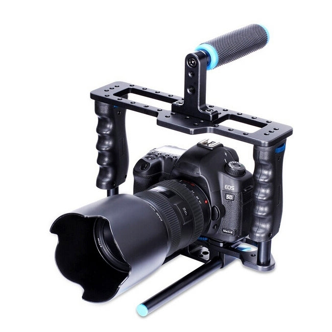 YELANGU YLG0107E-A Protective Cage Handle Stabilizer Top Set for DSLR Camera - Camera Cage by YELANGU | Online Shopping South Africa | PMC TechLife | Buy Now Pay Later Mobicred