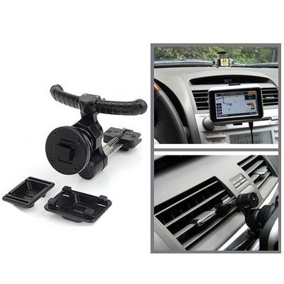Universal GPS Car Air Vent Mount Holder(Black) - Car Holders by PMC TechLife | Online Shopping South Africa | PMC TechLife