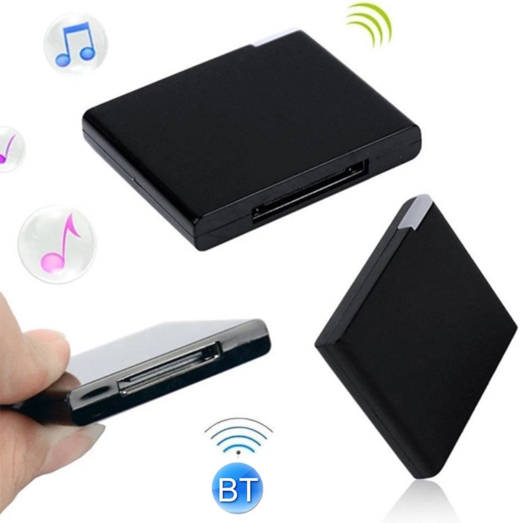 Wireless Bluetooth Music Receiver For iPhone 4 & 4S / (iPad 3) / iPad 2 / iPod  / Any Bluetooth Device(Black) - Audio Receiver Transmitter by PMC TechLife | Online Shopping South Africa | PMC TechLife | Buy Now Pay Later Mobicred