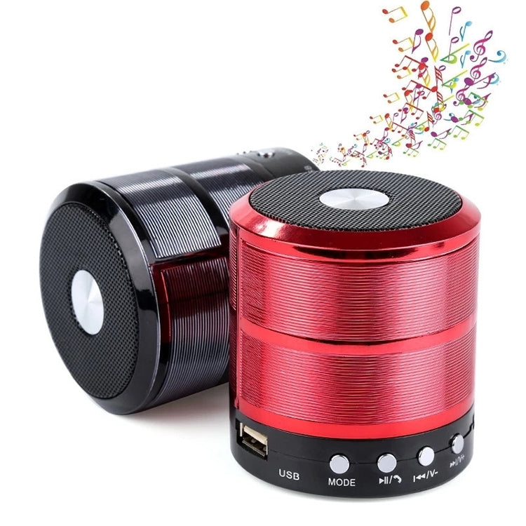 S28 Metal Mobile Bluetooth Stereo Portable Speaker with Hands-free Call Function(Gold) - Desktop Speaker by PMC TechLife | Online Shopping South Africa | PMC TechLife