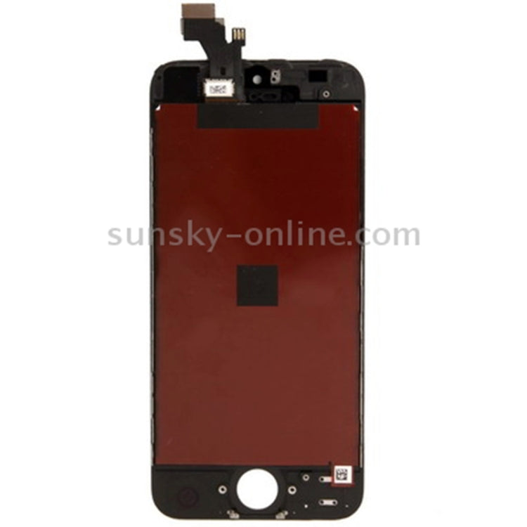 Original LCD Screen for iPhone 5 Digitizer Full Assembly with Frame (Black) - free shipping - PMC TechLife - Order now!