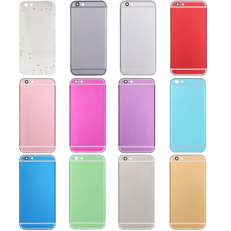 Full Assembly Housing Cover for iPhone 6, Including Back Cover & Card Tray & Volume Control Key & Power Button & Mute Switch Vibrator Key(Silver) - iPhone 6/6 Plus Parts by PMC TechLife | Online Shopping South Africa | PMC TechLife