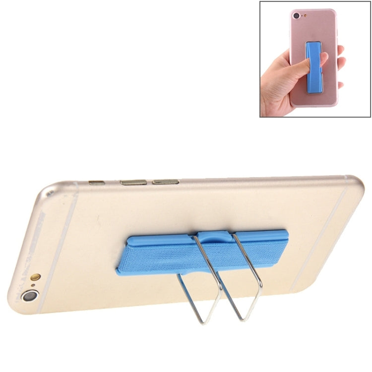 Universal Mini Foldable Holder Stand with Finger Grip(Blue) - Ring Holder by PMC TechLife | Online Shopping South Africa | PMC TechLife