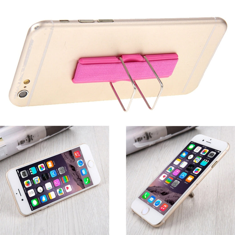 Universal Mini Foldable Holder Stand with Finger Grip(Magenta) - Ring Holder by PMC TechLife | Online Shopping South Africa | PMC TechLife