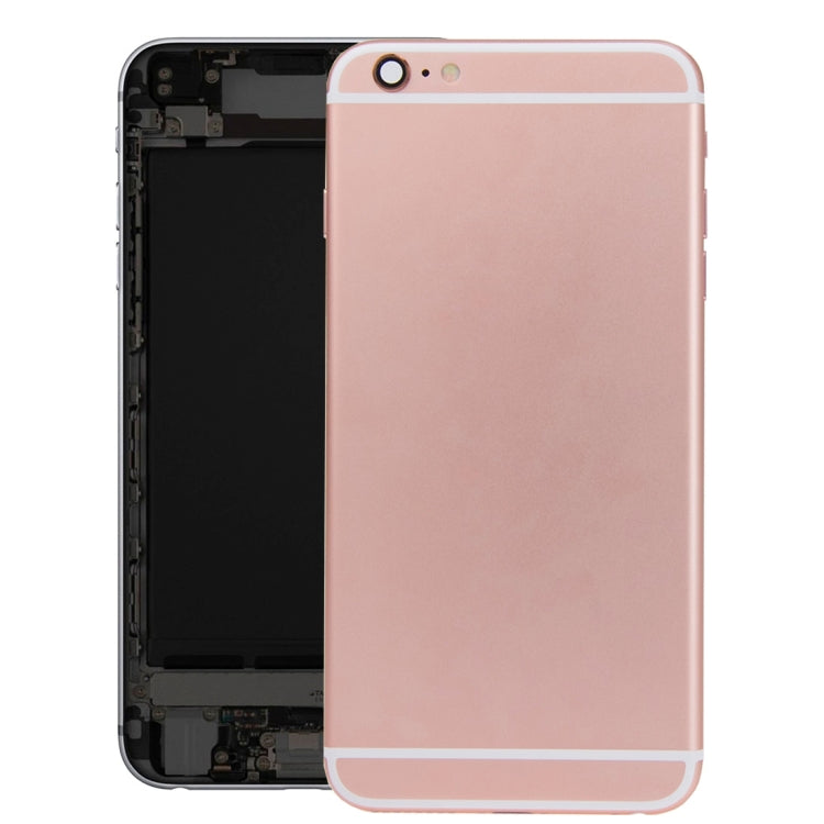 Battery Back Cover Assembly with Card Tray for iPhone 6s Plus(Rose Gold) - iPhone 6S/6S Plus Parts by PMC TechLife | Online Shopping South Africa | PMC TechLife