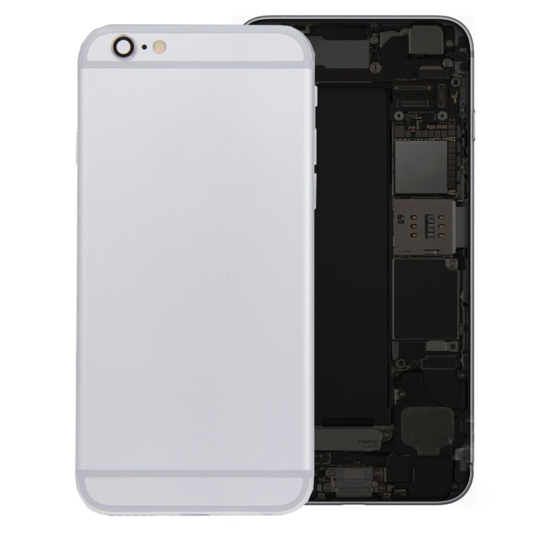 Battery Back Cover Assembly with Card Tray for iPhone 6s Plus(Silver) - iPhone 6S/6S Plus Parts by PMC TechLife | Online Shopping South Africa | PMC TechLife