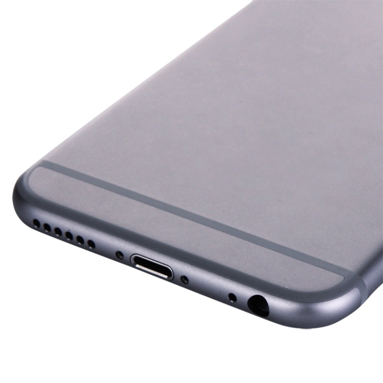 Full Assembly  Housing Cover for iPhone 6 Plus, Including Back Cover & Card Tray & Volume Control Key & Power Button & Mute Switch Vibrator Key(Grey) - iPhone 6/6 Plus Parts by PMC TechLife | Online Shopping South Africa | PMC TechLife