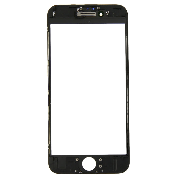 Front Screen Outer Glass Lens with Front LCD Screen Bezel Frame for iPhone 6s(Black) - free shipping - PMC TechLife - Order now!
