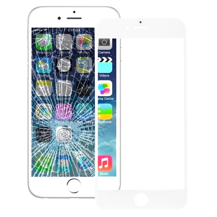 Front Screen Outer Glass Lens for iPhone 6s & 6(White) - free shipping - PMC TechLife - Order now!