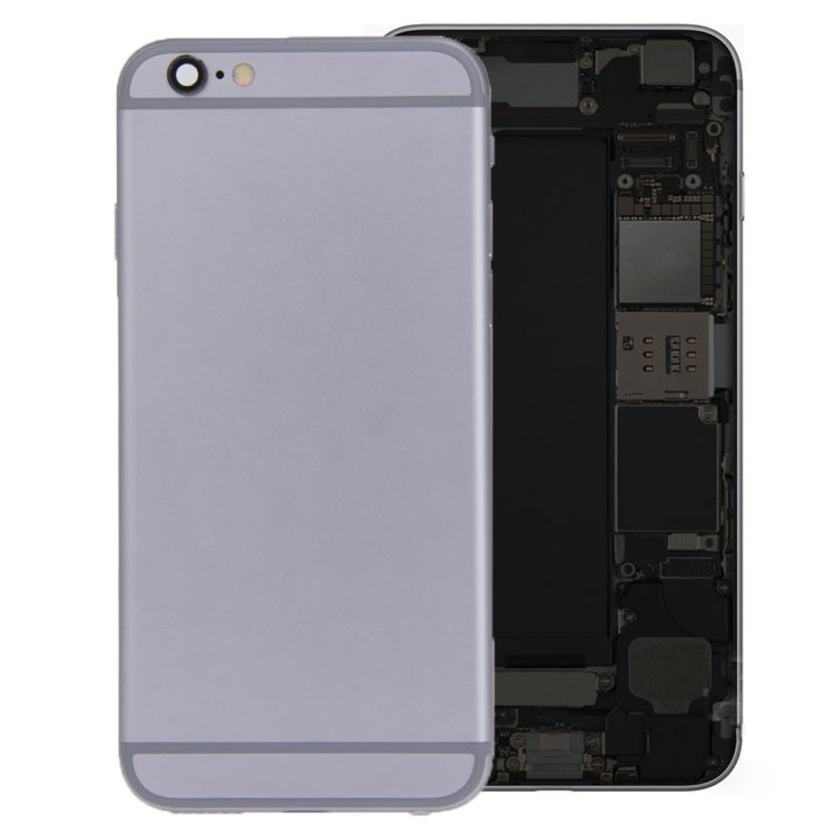 Battery Back Cover Assembly with Card Tray for iPhone 6s(Grey) - iPhone 6S/6S Plus Parts by PMC TechLife | Online Shopping South Africa | PMC TechLife