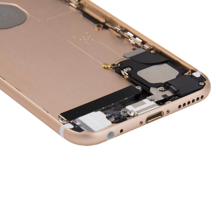 Battery Back Cover Assembly with Card Tray for iPhone 6s(Gold) - iPhone 6S/6S Plus Parts by PMC Jewellery | Online Shopping South Africa | PMC Jewellery