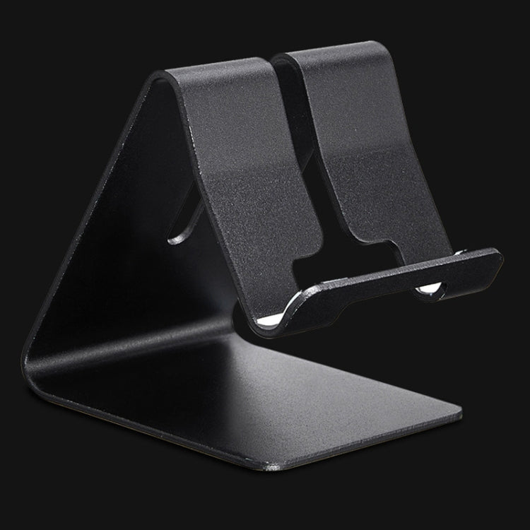 Aluminum Stand Desktop Holder for iPad, iPhone, Galaxy, Huawei, Xiaomi, HTC, Sony, and other Mobile Phones or Tablets(Black) - Desktop Holder by PMC Jewellery | Online Shopping South Africa | PMC Jewellery