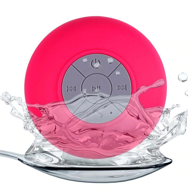 BTS-06 Mini Waterproof IPX4 Bluetooth V2.1 Speaker, Support Handfree Function(Magenta) - Waterproof Speaker by PMC TechLife | Online Shopping South Africa | PMC TechLife
