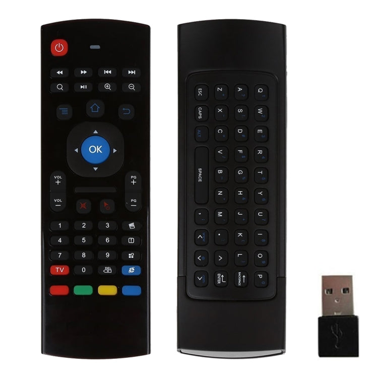 MX3 Air Mouse Wireless 2.4G Remote Control Keyboard with Browser Shortcuts for Android TV Box / Mini PC - MINI PC Accessories & Gadgets by PMC Jewellery | Online Shopping South Africa | PMC Jewellery