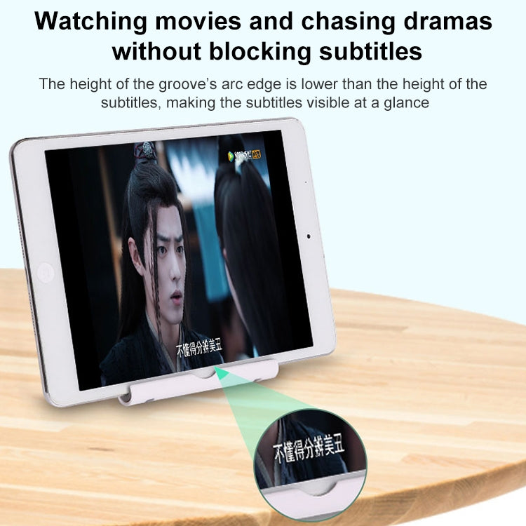 Peacock Foldable Adjustable Stand Desktop Holder for iPad Air & Air 2, iPad mini, Galaxy Tab, and other Tablet PC (Blue) - Desktop Holder by PMC TechLife | Online Shopping South Africa | PMC TechLife