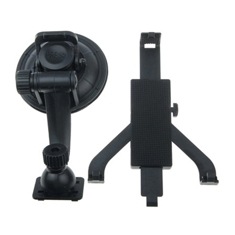 Universal In-car Mobile Holder, Adjustable Width: 100-220mm, For iPad mini 1 / 2 / 3 / New iPad (iPad 3) / iPad 2 / iPad / Others Tablet(Black) - Car Holders by PMC TechLife | Online Shopping South Africa | PMC TechLife