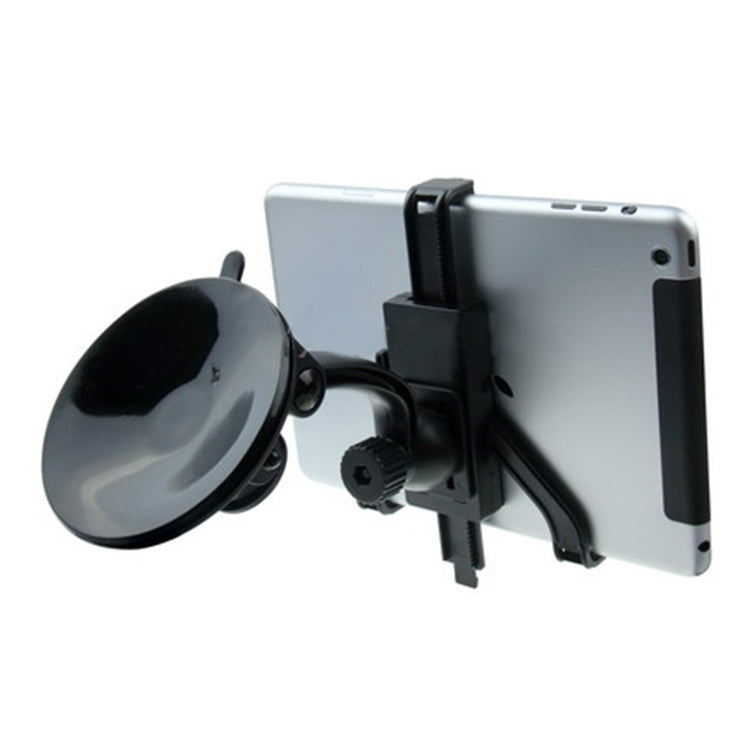 Universal In-car Mobile Holder, Adjustable Width: 100-220mm, For iPad mini 1 / 2 / 3 / New iPad (iPad 3) / iPad 2 / iPad / Others Tablet(Black) - Car Holders by PMC TechLife | Online Shopping South Africa | PMC TechLife