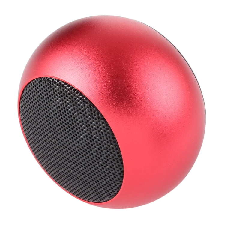 Mini Metal Wireless Bluetooth Speaker,  Hands-free, LED Indicator(Red) - Desktop Speaker by PMC Jewellery | Online Shopping South Africa | PMC Jewellery