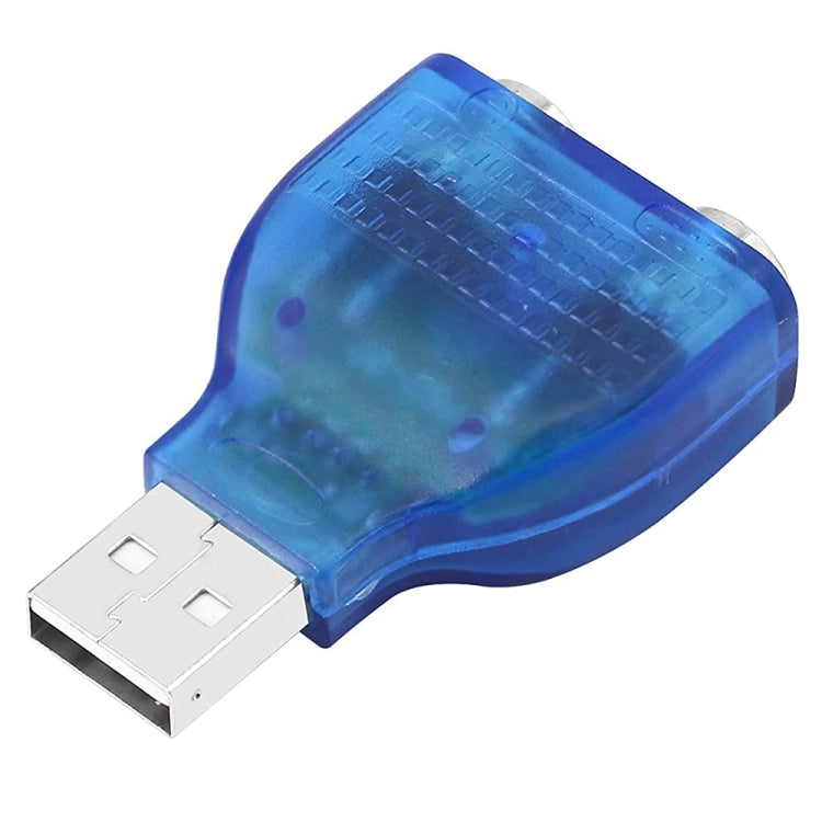 USB Male to PS/2 Female Adapter for Mouse / Keyboard - PS/2 Series by PMC Jewellery | Online Shopping South Africa | PMC Jewellery