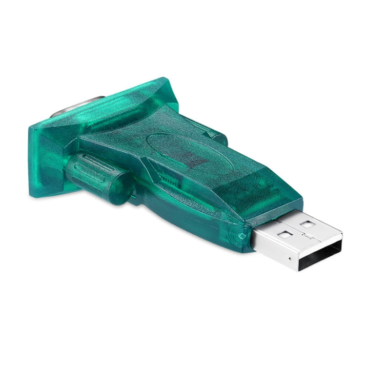 USB 2.0 to RS232 Serial Port DB9 9Pin Male Cable Converter Adapter(Green) - RS485 / RS232 Series by PMC TechLife | Online Shopping South Africa | PMC TechLife | Buy Now Pay Later Mobicred