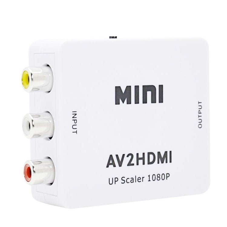 Mini CVBS/L+R Audio to HDMI Converter Adapter - Converter by PMC TechLife | Online Shopping South Africa | PMC TechLife