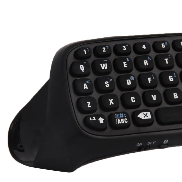 Dobe TP4-008 Bluetooth 3.0 Keyboard for PlayStation 4 PS4 Controller(Black) - Gamepads by DOBE | Online Shopping South Africa | PMC TechLife | Buy Now Pay Later Mobicred