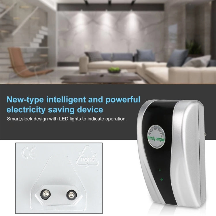 SD-001 Super Intelligent Digital Energy Saving Equipment, Useful Load: 18000W EU Plug(Grey) -  by PMC TechLife | Online Shopping South Africa | PMC TechLife