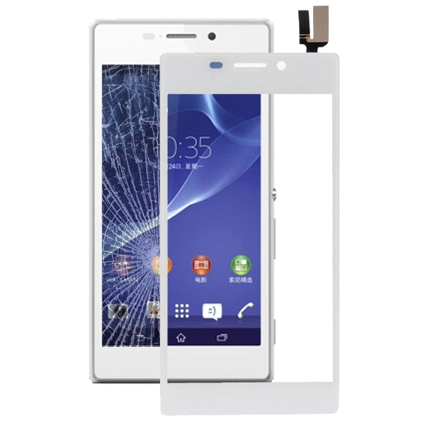 Touch Panel Part for Sony Xperia M2 / S50h(White) - Touch Panel by PMC Jewellery | Online Shopping South Africa | PMC Jewellery