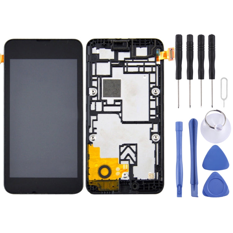 TFT LCD Screen for Nokia Lumia 530 Digitizer Full Assembly with Frame - free shipping - PMC TechLife - Order now!