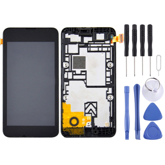 TFT LCD Screen for Nokia Lumia 530 Digitizer Full Assembly with Frame - LCD Screen by PMC Jewellery | Online Shopping South Africa | PMC Jewellery