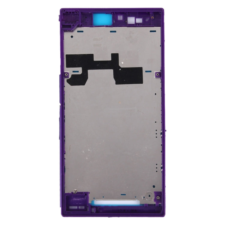 Front Housing LCD Frame Bezel Plate for Sony Xperia Z Ultra / XL39h / C6802(Purple) - Frame Bezel Plate by PMC TechLife | Online Shopping South Africa | PMC TechLife