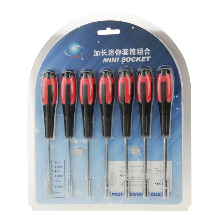 WLXY-2209 7 in 1 Precision Socket Head Screw Driver Tools Kit for Telecommunication Tools - free shipping - PMC TechLife - Order now!